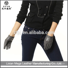 Wholesale Low Price Haute qualité Scrap Leather Gants